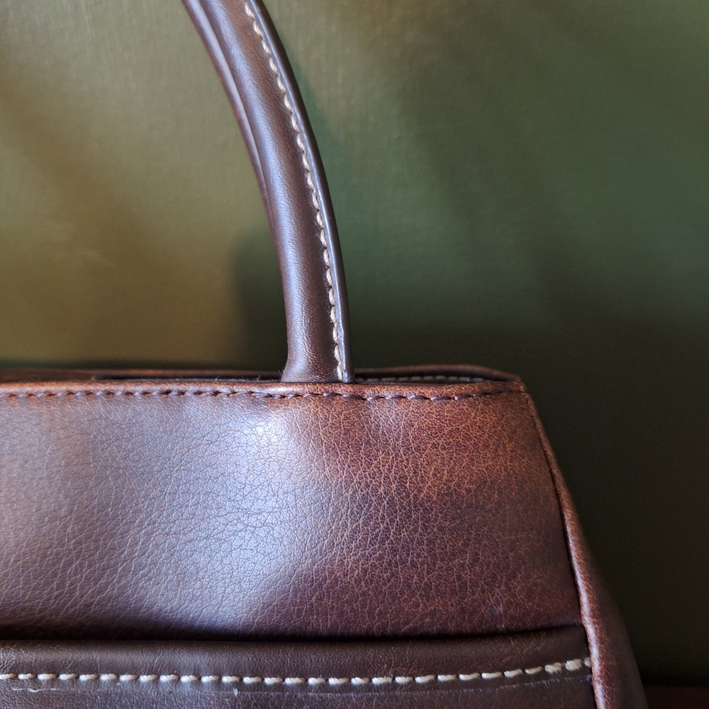 Relic Brown Faux Leather Handbag - Picture 3 of 7